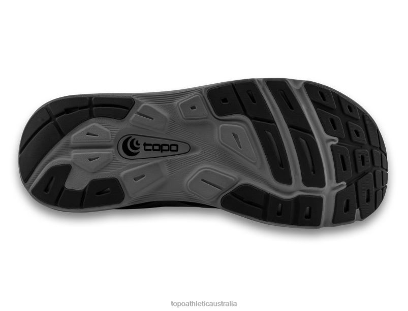MAGNIFLY 4 Topo Athletic Men 8FZ0V65 Black/Charcoal Footwear