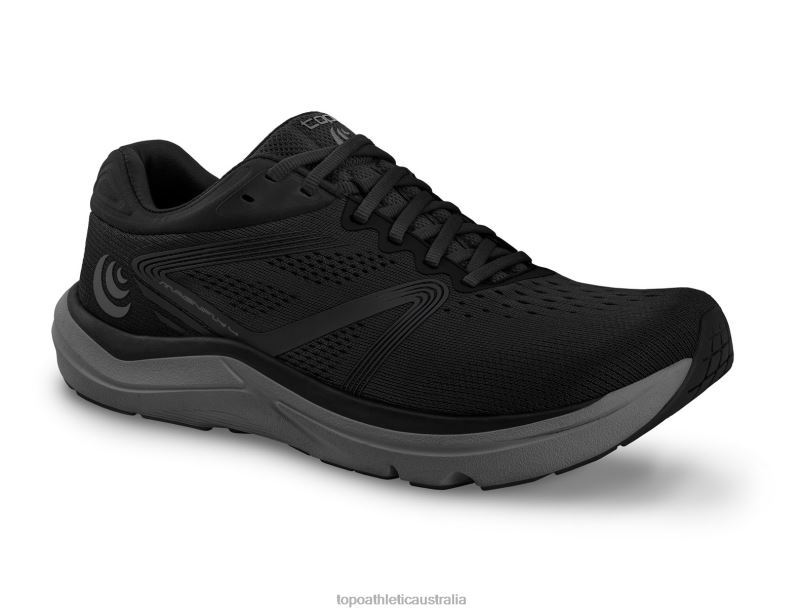MAGNIFLY 4 Topo Athletic Men 8FZ0V65 Black/Charcoal Footwear