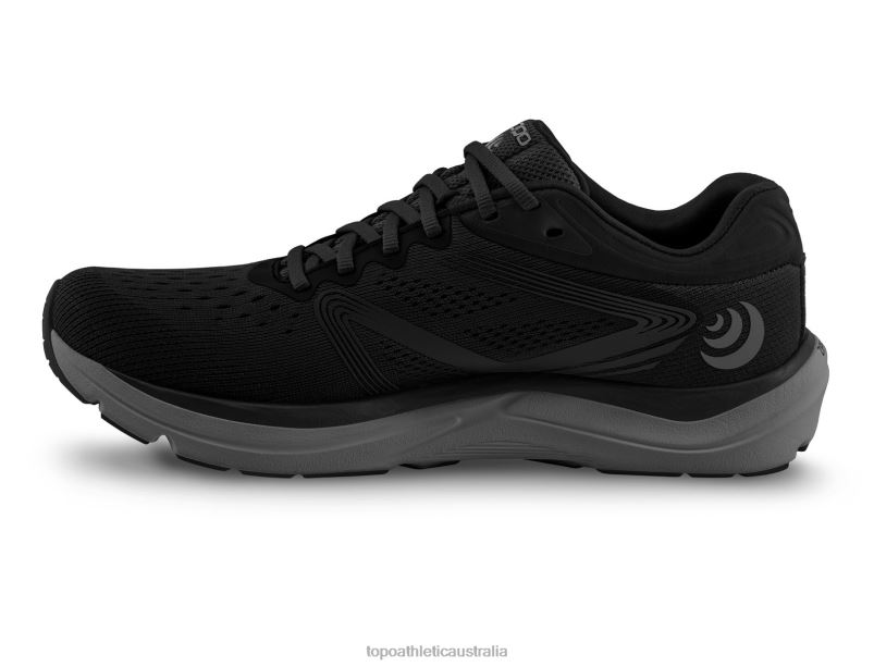 MAGNIFLY 4 Topo Athletic Men 8FZ0V65 Black/Charcoal Footwear