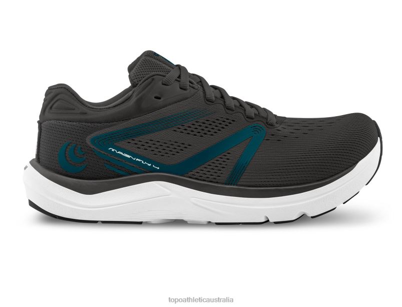 MAGNIFLY 4 Topo Athletic Men 8FZ0V66 Grey/Navy Footwear
