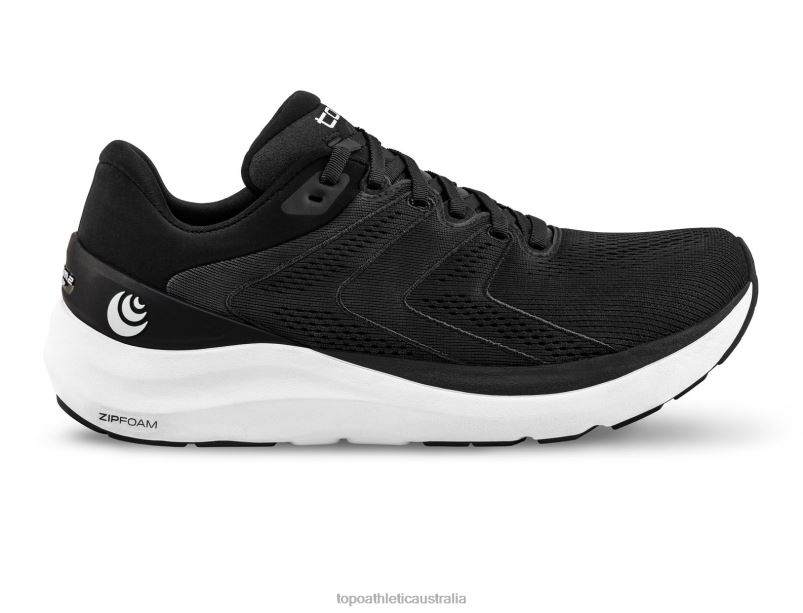 PHANTOM 2 Topo Athletic Men 8FZ0V73 Black/White Footwear