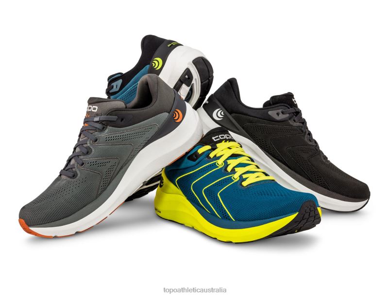 PHANTOM 2 Topo Athletic Men 8FZ0V73 Black/White Footwear