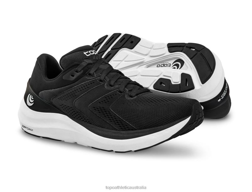 PHANTOM 2 Topo Athletic Men 8FZ0V73 Black/White Footwear
