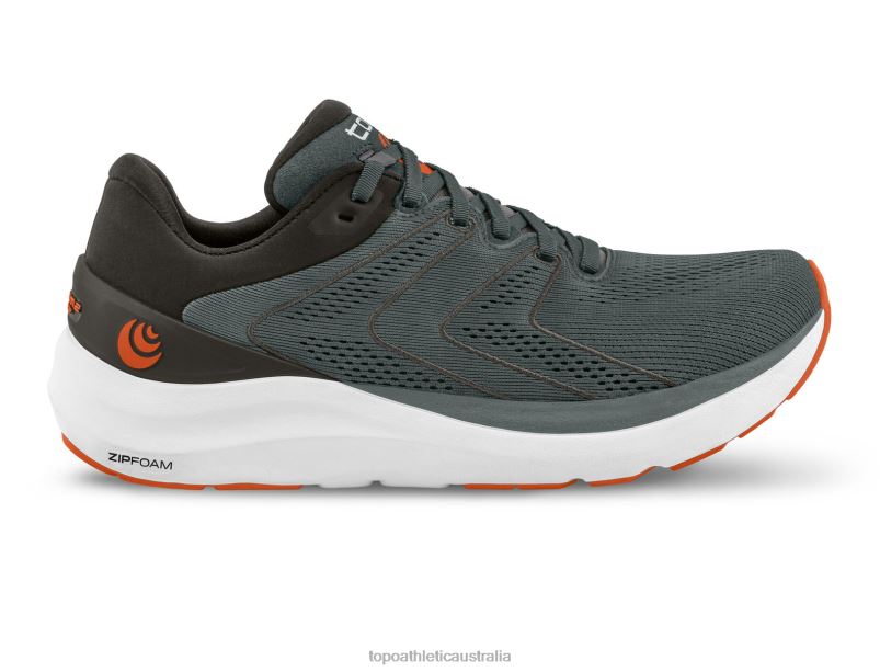 PHANTOM 2 Topo Athletic Men 8FZ0V74 Grey/Clay Footwear