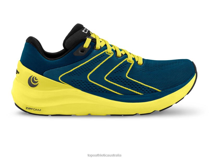 PHANTOM 2 Topo Athletic Men 8FZ0V75 Ocean/Lime Footwear