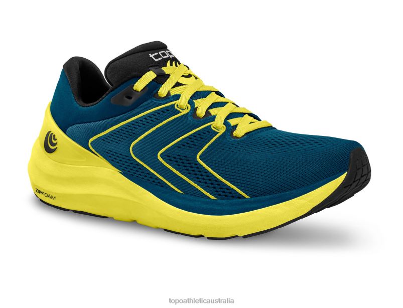 PHANTOM 2 Topo Athletic Men 8FZ0V75 Ocean/Lime Footwear