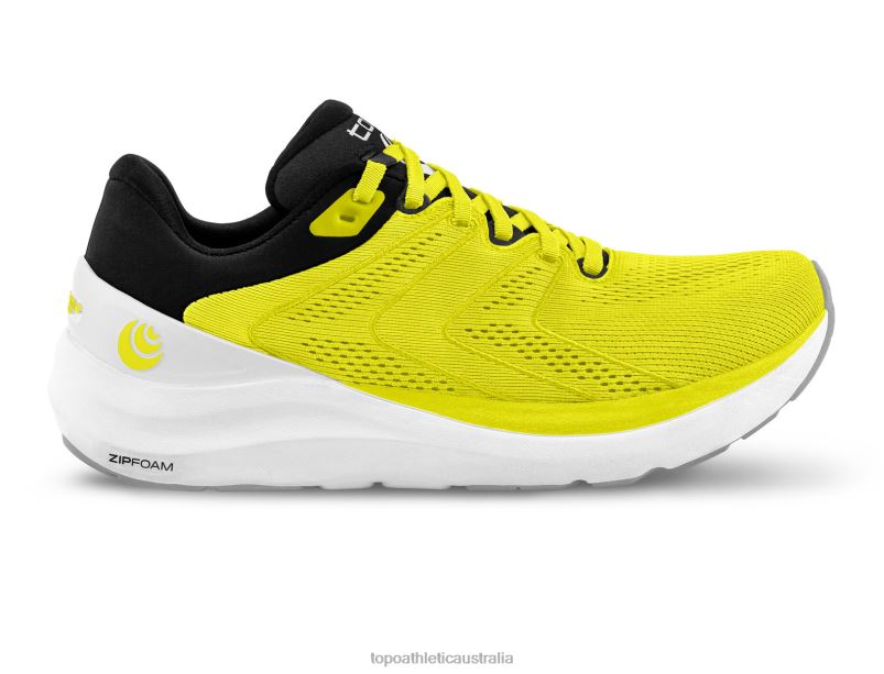 PHANTOM 2 Topo Athletic Men 8FZ0V77 Yellow/Black Footwear