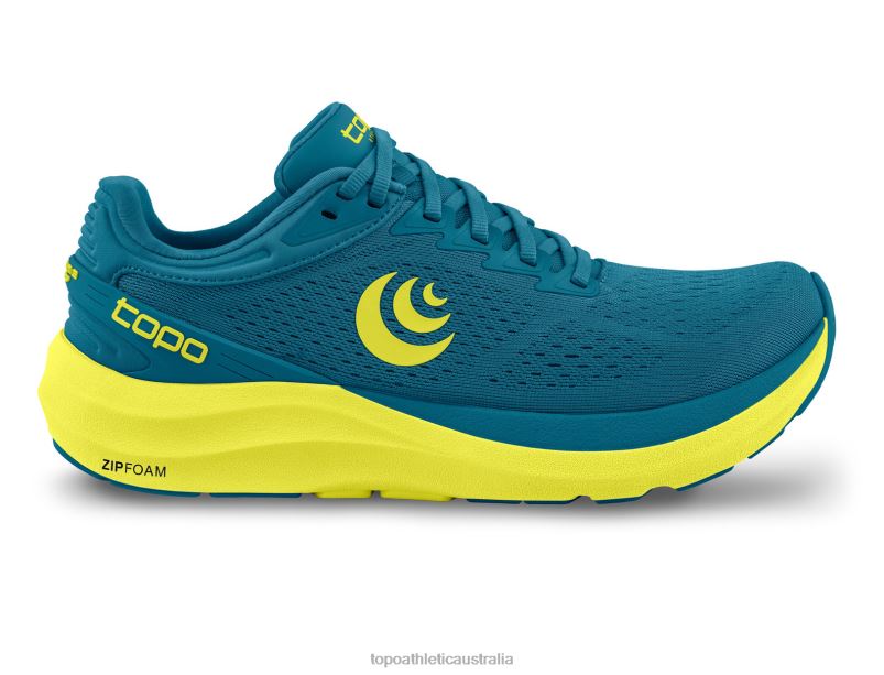 PHANTOM 3 Topo Athletic Men 8FZ0V56 Blue/Lime Footwear
