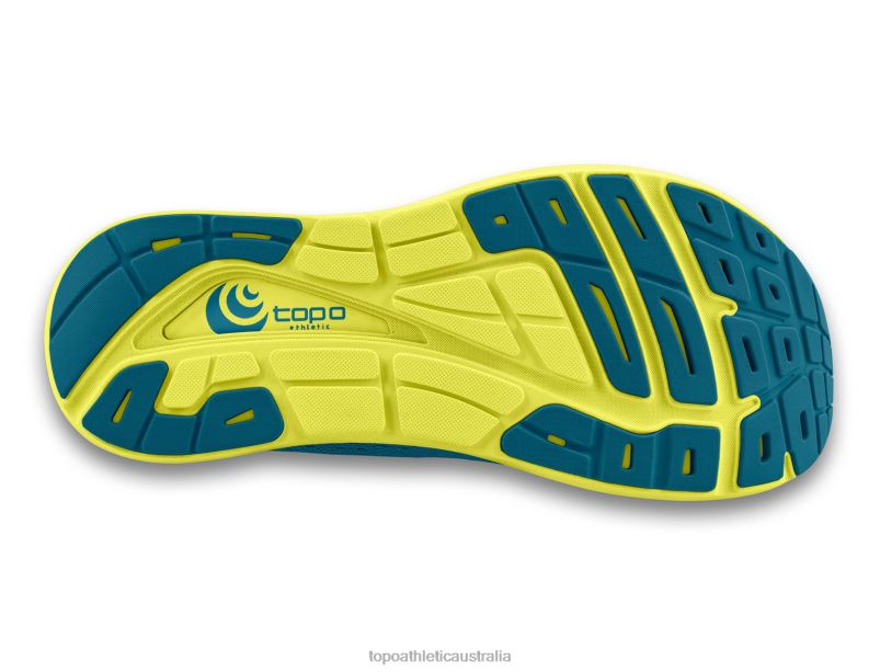 PHANTOM 3 Topo Athletic Men 8FZ0V56 Blue/Lime Footwear