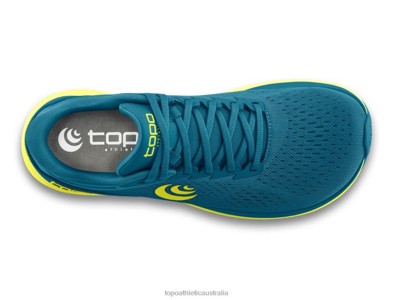 PHANTOM 3 Topo Athletic Men 8FZ0V56 Blue/Lime Footwear