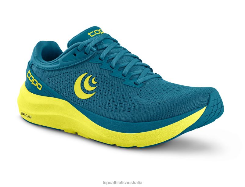 PHANTOM 3 Topo Athletic Men 8FZ0V56 Blue/Lime Footwear