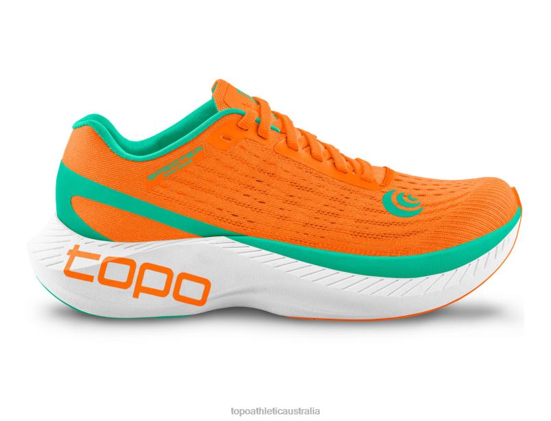 SPECTER Topo Athletic Men 8FZ0V53 Orange/Seafoam Footwear