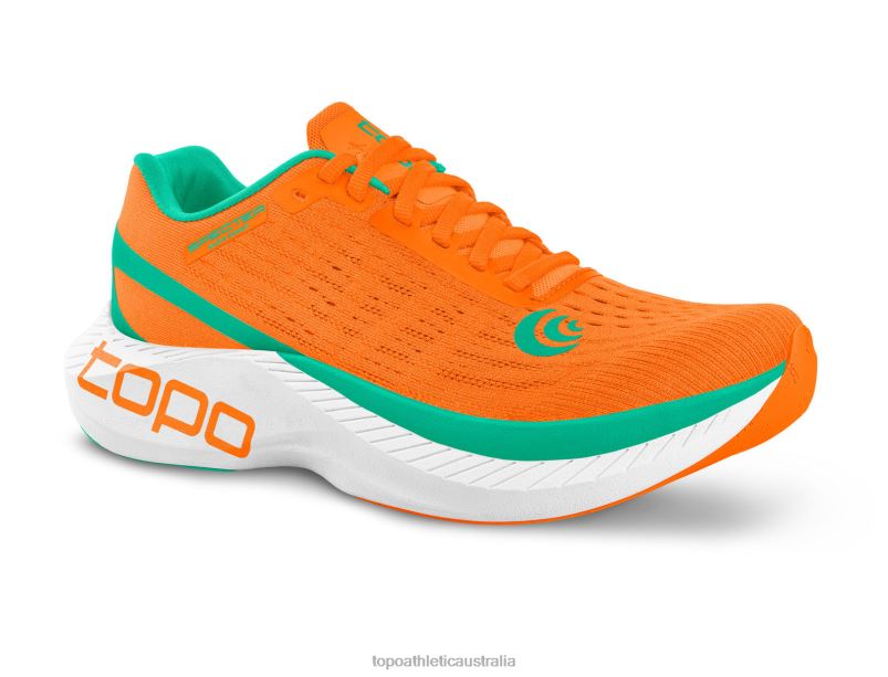 SPECTER Topo Athletic Men 8FZ0V53 Orange/Seafoam Footwear