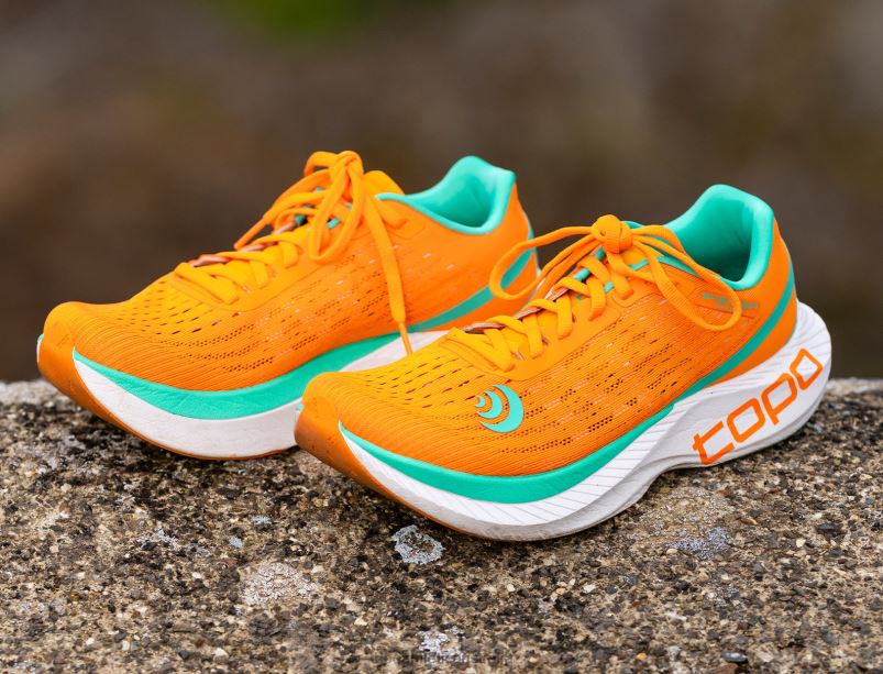 SPECTER Topo Athletic Men 8FZ0V53 Orange/Seafoam Footwear