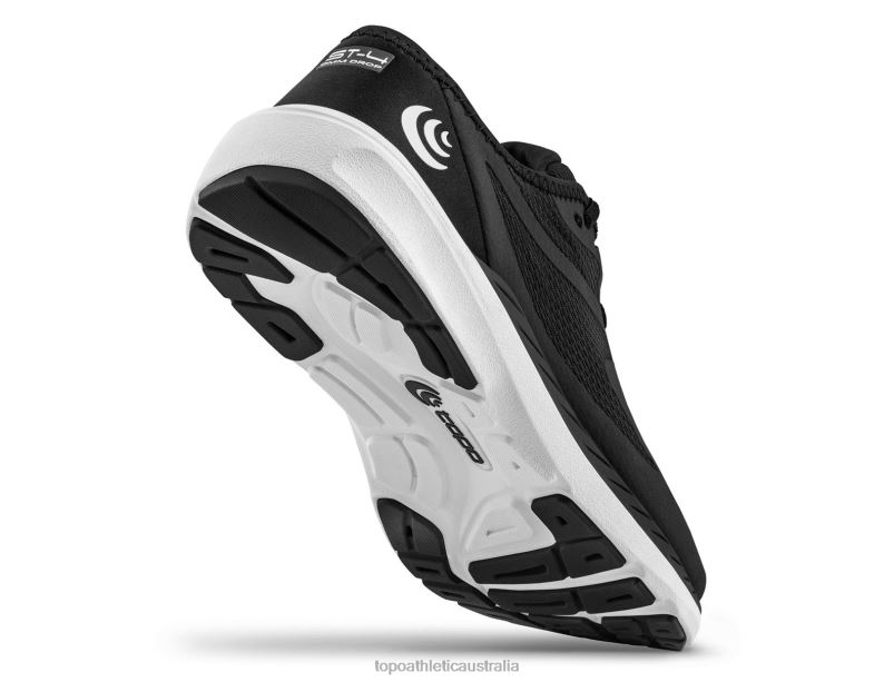 ST-4 Topo Athletic Men 8FZ0V71 Black/White Footwear