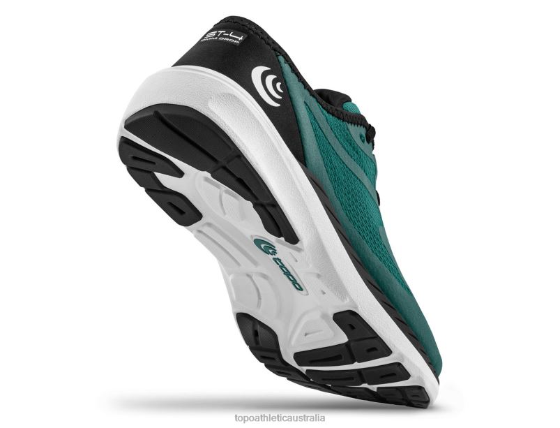 ST-4 Topo Athletic Men 8FZ0V72 Ocean/White Footwear