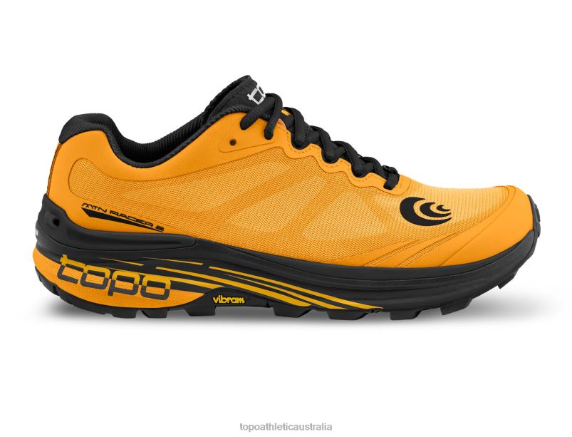 MTN RACER 2 Topo Athletic Men 8FZ0V87 Mango/Black Footwear