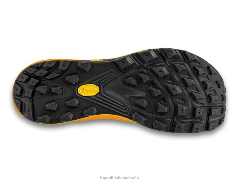 MTN RACER 2 Topo Athletic Men 8FZ0V87 Mango/Black Footwear