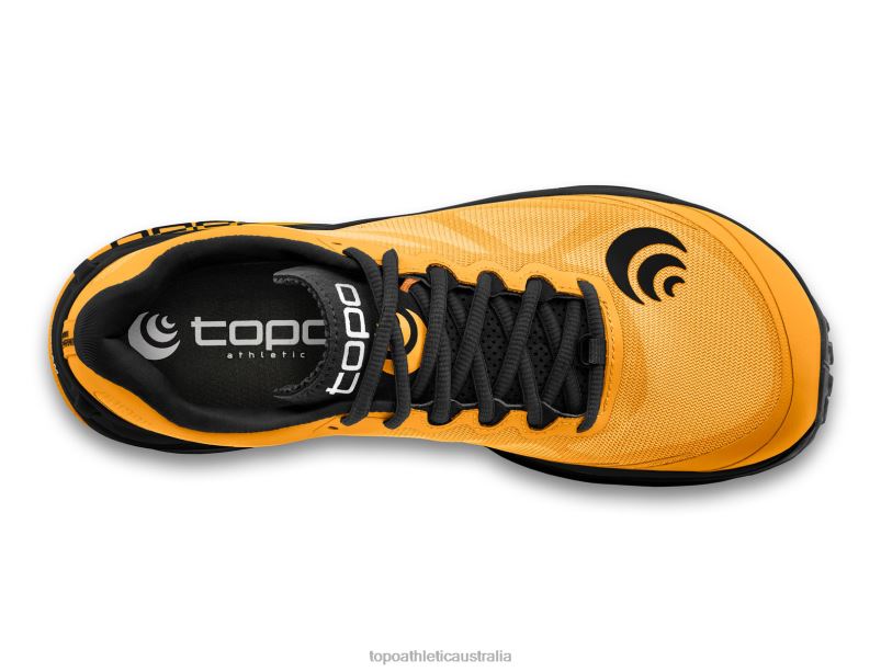 MTN RACER 2 Topo Athletic Men 8FZ0V87 Mango/Black Footwear