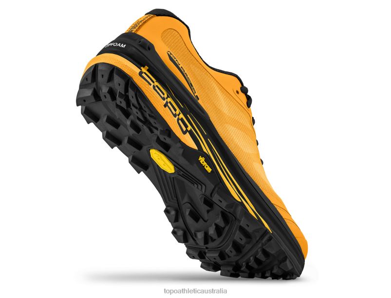 MTN RACER 2 Topo Athletic Men 8FZ0V87 Mango/Black Footwear