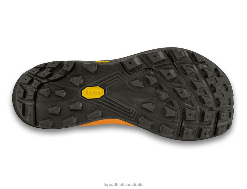 MTN RACER 3 Topo Athletic Men 8FZ0V82 Mango/Espresso Footwear