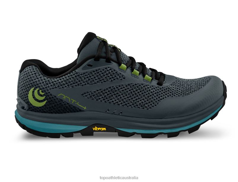 MT-4 Topo Athletic Men 8FZ0V94 Grey/Blue Footwear