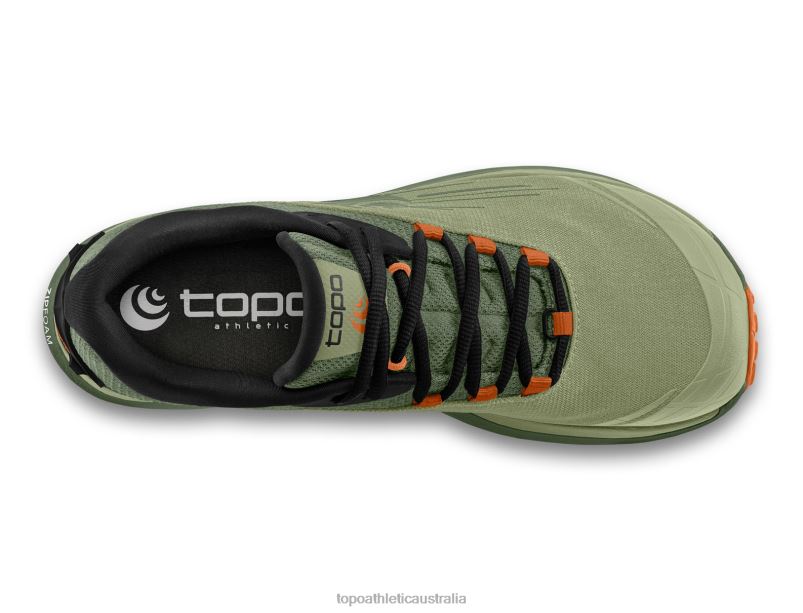 PURSUIT Topo Athletic Men 8FZ0V89 Olive/Clay Footwear