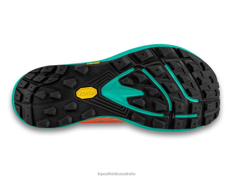 PURSUIT Topo Athletic Men 8FZ0V90 Orange/Aqua Footwear