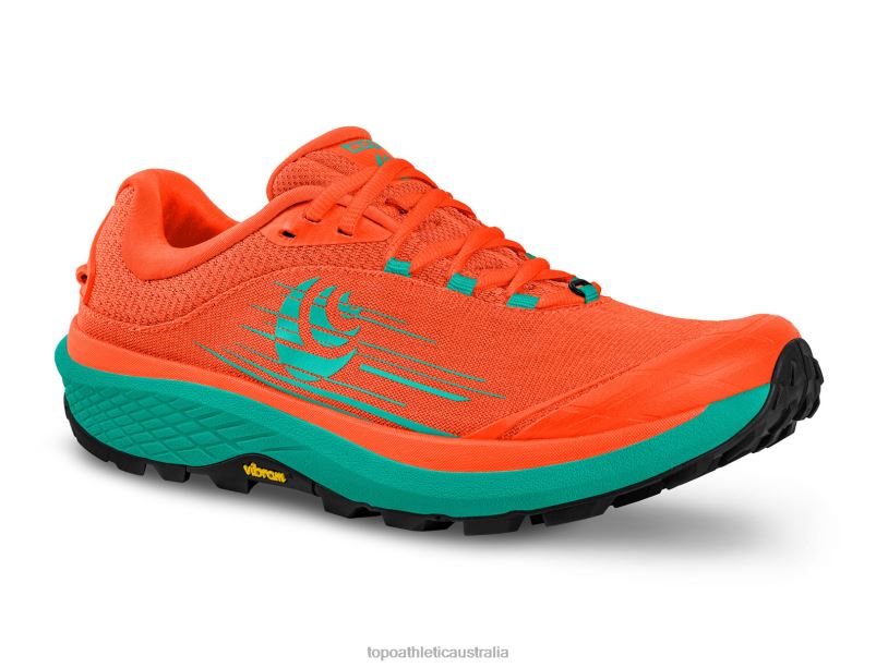 PURSUIT Topo Athletic Men 8FZ0V90 Orange/Aqua Footwear