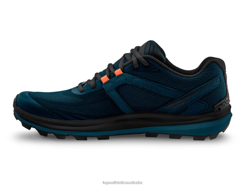 TERRAVENTURE 3 Topo Athletic Men 8FZ0V92 Navy/Orange Footwear