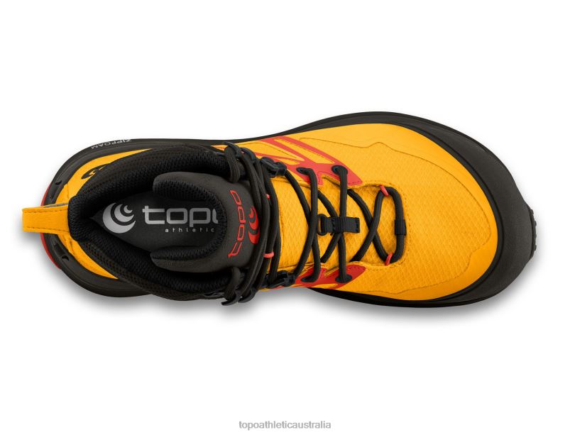 TRAILVENTURE 2 WP Topo Athletic Men 8FZ0V80 Mango/Black Footwear