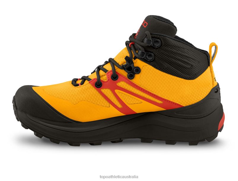 TRAILVENTURE 2 WP Topo Athletic Men 8FZ0V80 Mango/Black Footwear