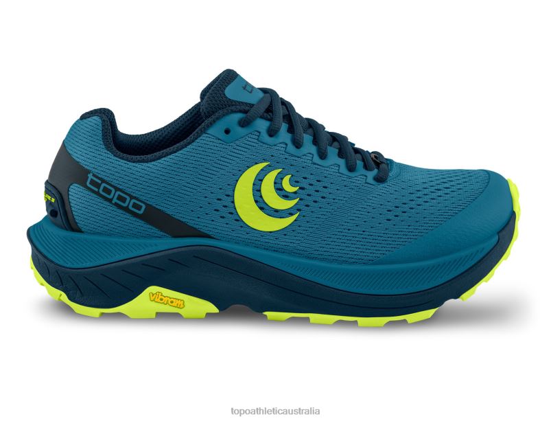 ULTRAVENTURE 3 Topo Athletic Men 8FZ0V83 Blue/Lime Footwear