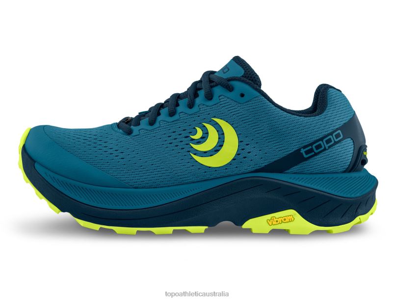ULTRAVENTURE 3 Topo Athletic Men 8FZ0V83 Blue/Lime Footwear