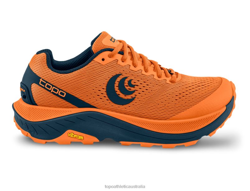ULTRAVENTURE 3 Topo Athletic Men 8FZ0V85 Orange/Navy Footwear