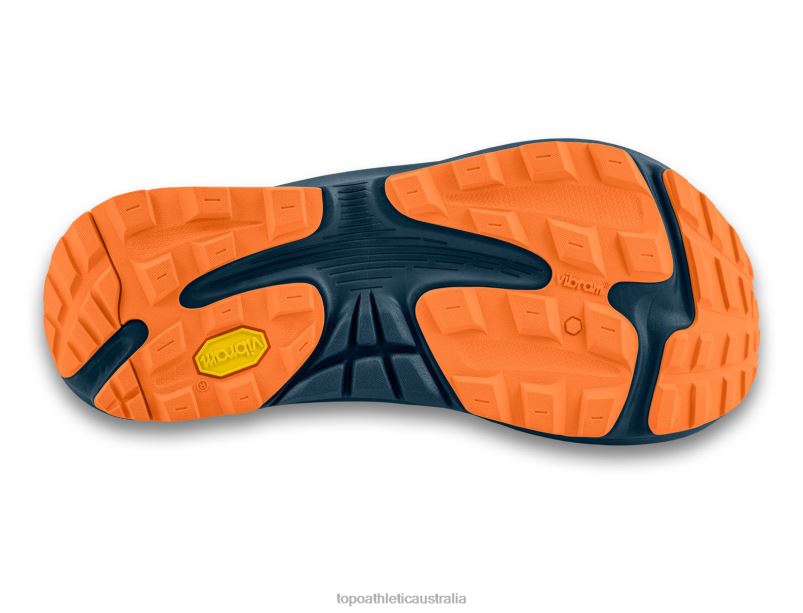 ULTRAVENTURE 3 Topo Athletic Men 8FZ0V85 Orange/Navy Footwear