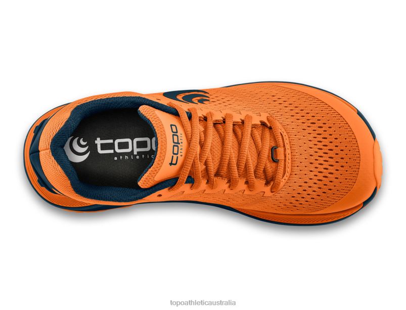 ULTRAVENTURE 3 Topo Athletic Men 8FZ0V85 Orange/Navy Footwear