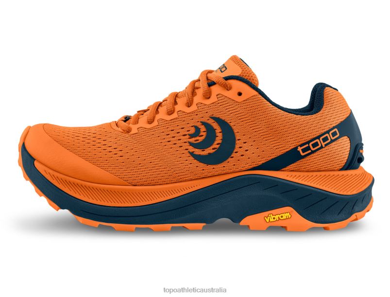 ULTRAVENTURE 3 Topo Athletic Men 8FZ0V85 Orange/Navy Footwear