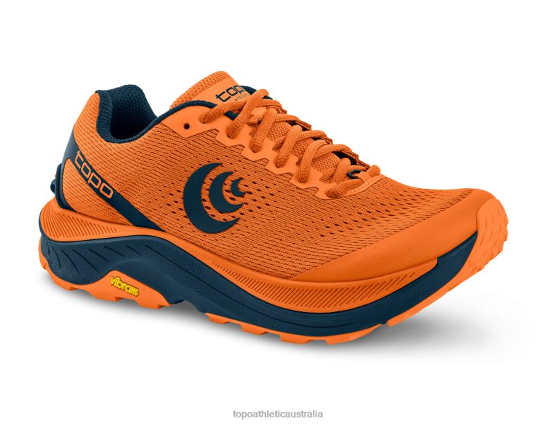 ULTRAVENTURE 3 Topo Athletic Men 8FZ0V85 Orange/Navy Footwear
