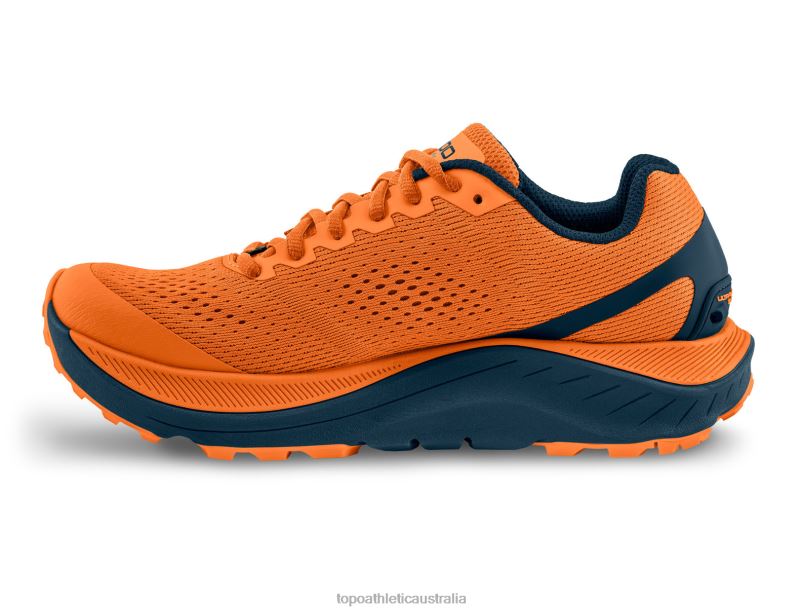 ULTRAVENTURE 3 Topo Athletic Men 8FZ0V85 Orange/Navy Footwear
