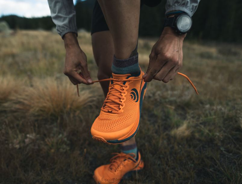 ULTRAVENTURE 3 Topo Athletic Men 8FZ0V85 Orange/Navy Footwear