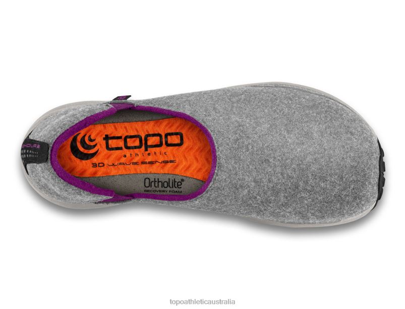 REKOVR 2 Topo Athletic Women 8FZ0V51 Grey/Purple Footwear
