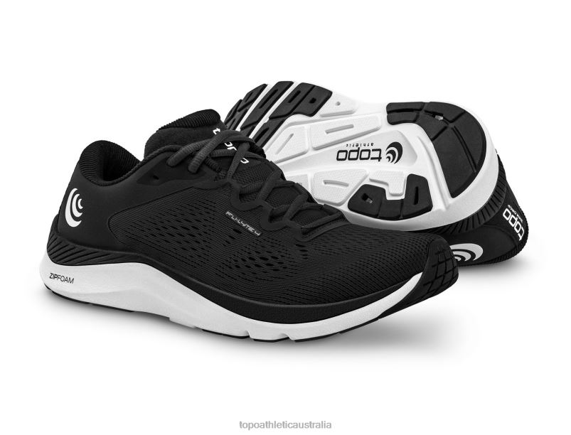 FLI-LYTE 4 Topo Athletic Women 8FZ0V17 Black/White Footwear