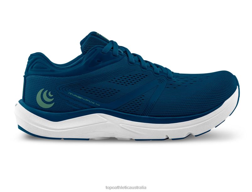 MAGNIFLY 4 Topo Athletic Women 8FZ0V13 Admiral Blue/Teal Footwear