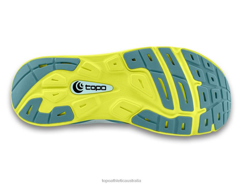MAGNIFLY 4 Topo Athletic Women 8FZ0V15 Glass Blue/Lime Footwear