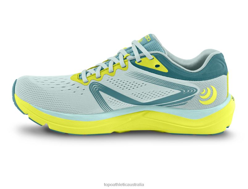 MAGNIFLY 4 Topo Athletic Women 8FZ0V15 Glass Blue/Lime Footwear