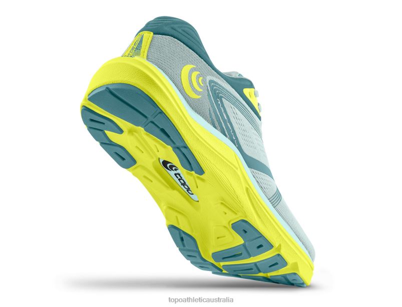 MAGNIFLY 4 Topo Athletic Women 8FZ0V15 Glass Blue/Lime Footwear