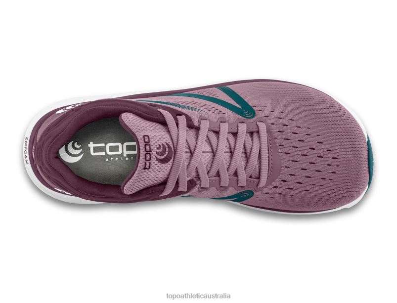 MAGNIFLY 4 Topo Athletic Women 8FZ0V16 Mauve/Navy Footwear