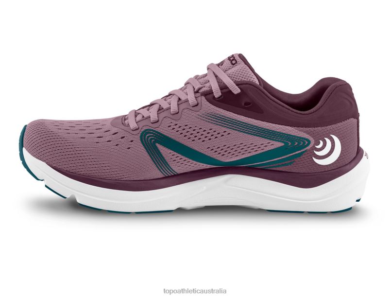MAGNIFLY 4 Topo Athletic Women 8FZ0V16 Mauve/Navy Footwear