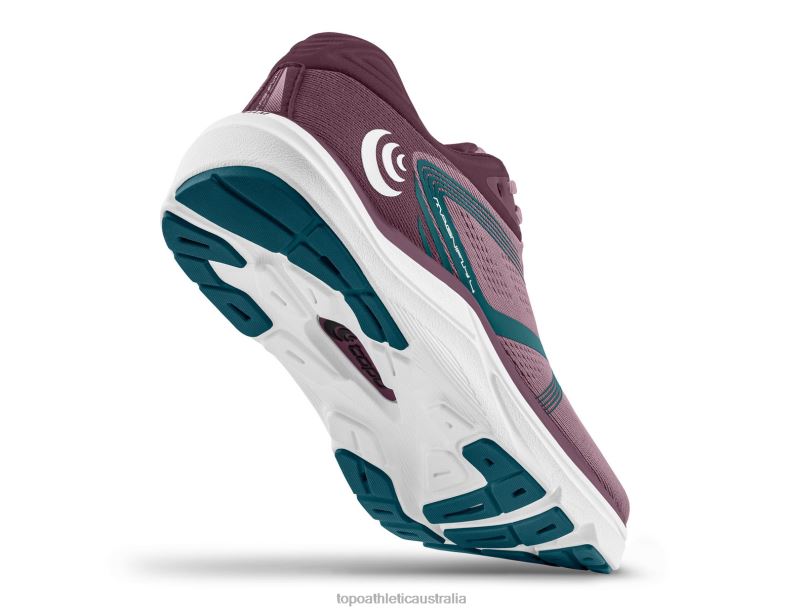 MAGNIFLY 4 Topo Athletic Women 8FZ0V16 Mauve/Navy Footwear